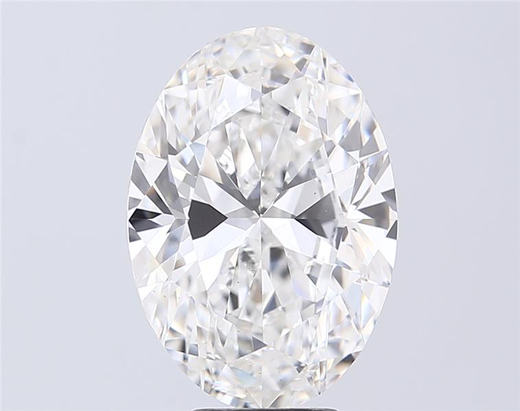 6.04 ct. oval Lab Grown Diamond front image