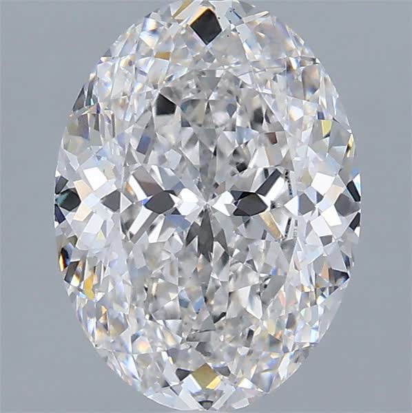 2.09 ct. oval Lab Grown Diamond front image