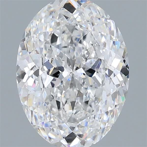 2.06 ct. oval Lab Grown Diamond front image