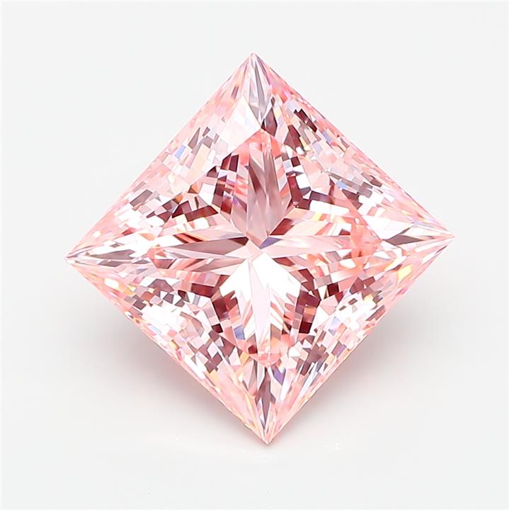 5.01 ct. princess Lab Grown Diamond front image