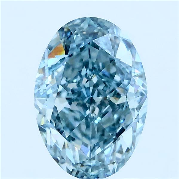 2.12 ct. oval Lab Grown Diamond front image