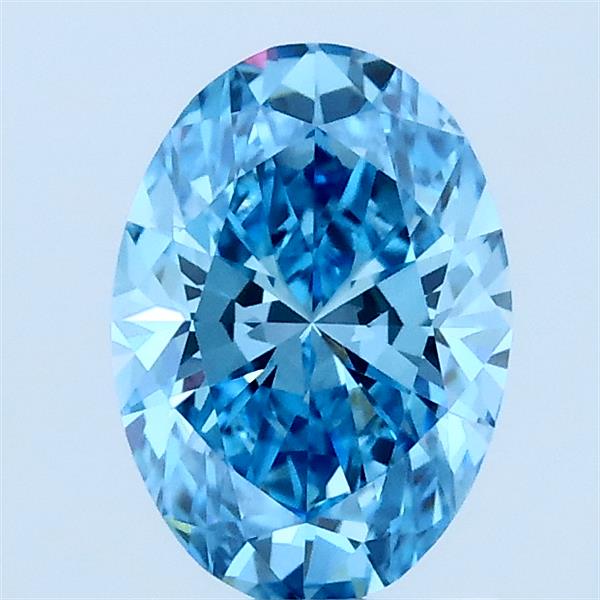 1.00 ct. oval Lab Grown Diamond front image