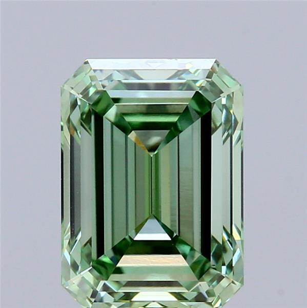 2.05 ct. emerald Lab Grown Diamond front image