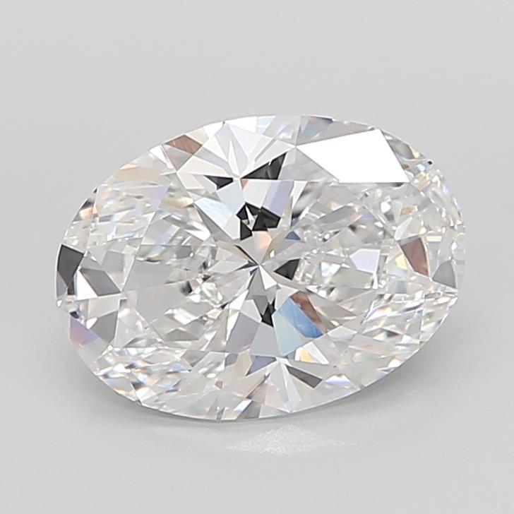 6.00 ct. oval Lab Grown Diamond front image