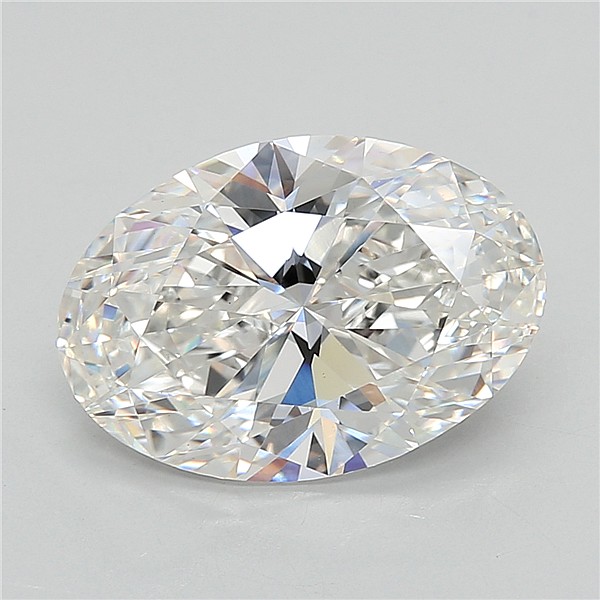 4.04 ct. oval Lab Grown Diamond front image