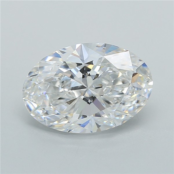 3.03 ct. oval Lab Grown Diamond front image