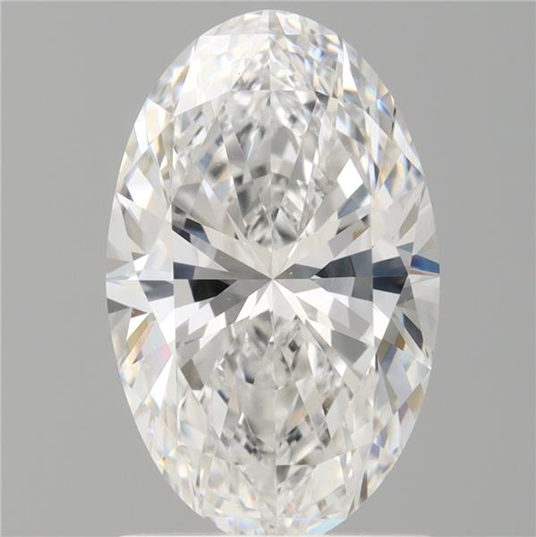 1.53 ct. oval Lab Grown Diamond front image