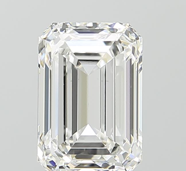 2.43 ct. emerald Lab Grown Diamond front image