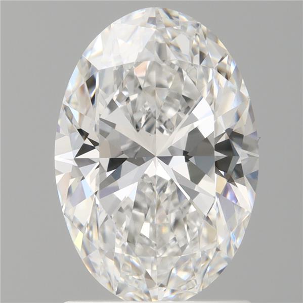 1.56 ct. oval Lab Grown Diamond front image