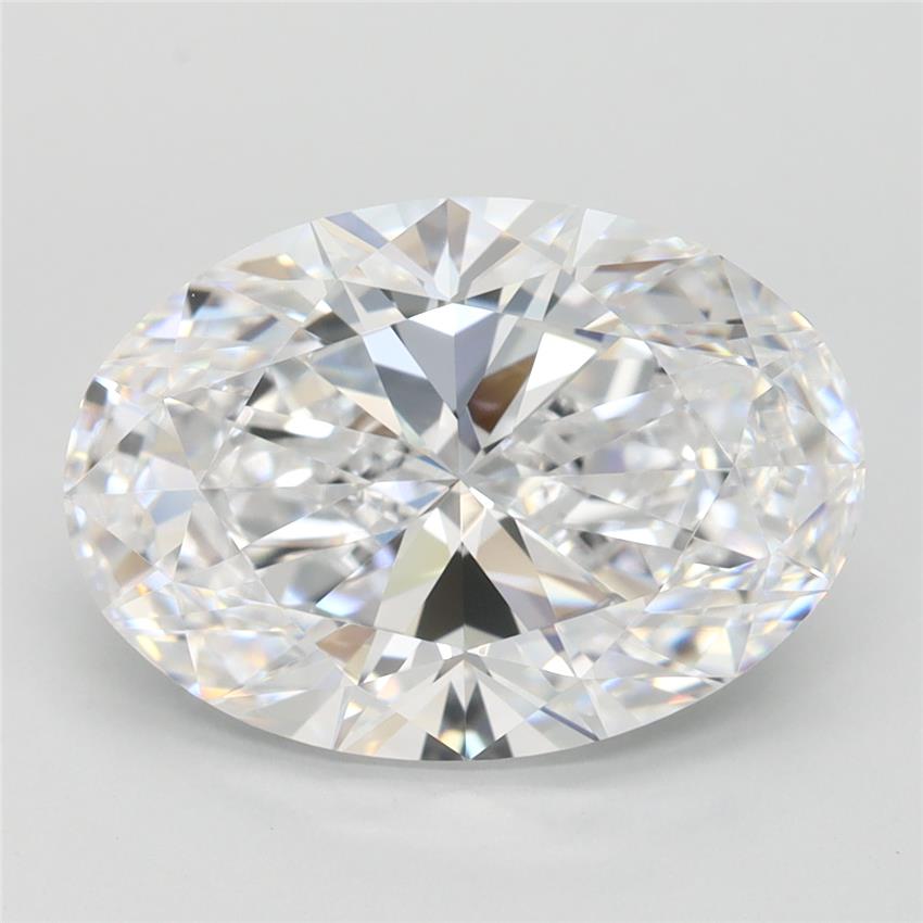 4.08 ct. oval Lab Grown Diamond front image