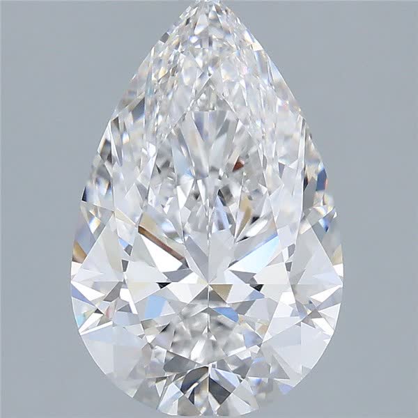 3.03 ct. pear Lab Grown Diamond front image