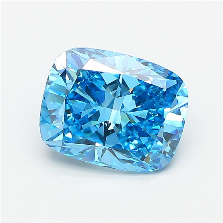 3.02 ct. cushion Lab Grown Diamond front image