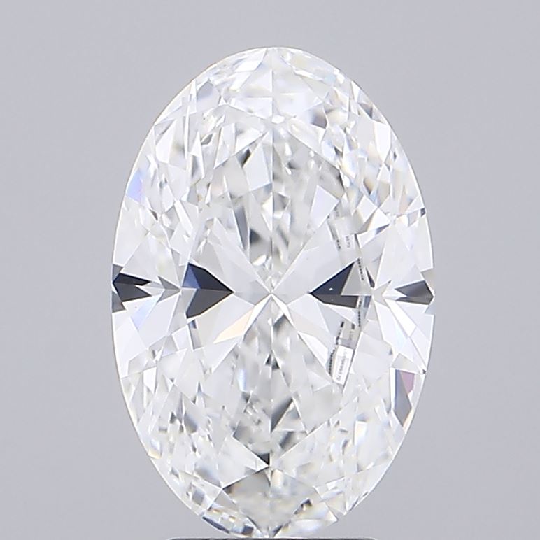 4.01 ct. oval Lab Grown Diamond front image