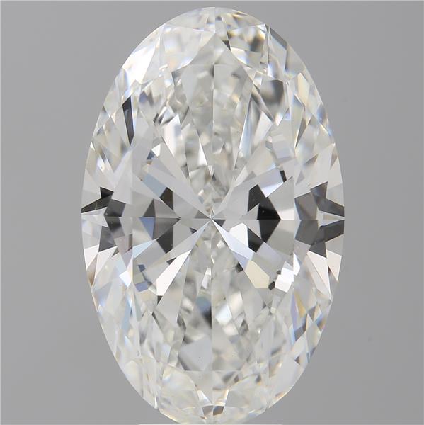 7.02 ct. oval Lab Grown Diamond front image