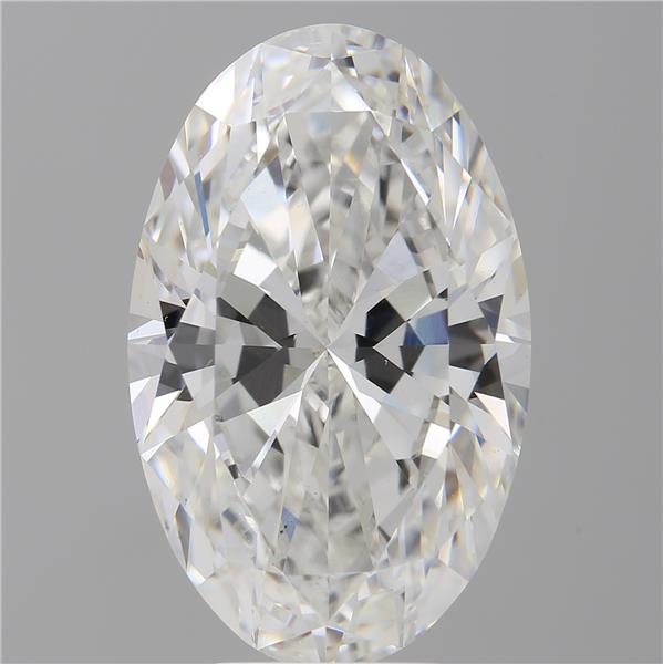7.01 ct. oval Lab Grown Diamond front image