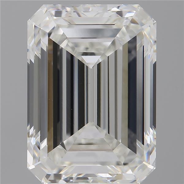 5.01 ct. emerald Lab Grown Diamond front image