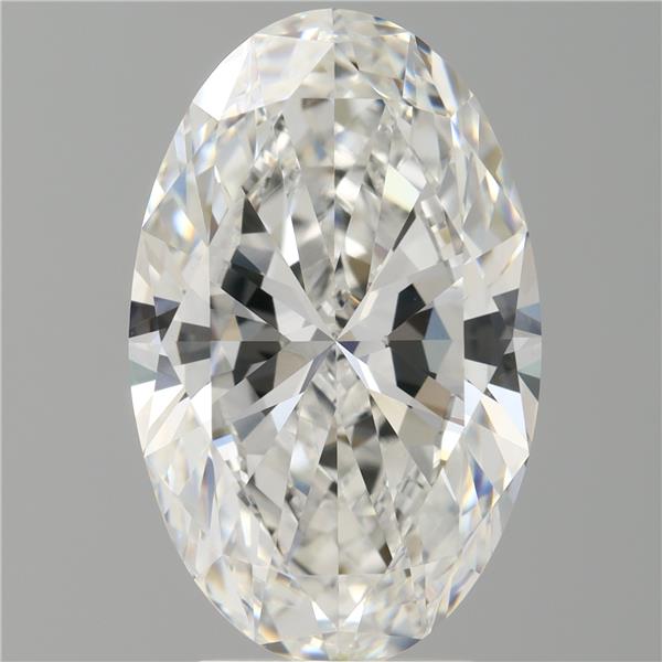 4.10 ct. oval Lab Grown Diamond front image