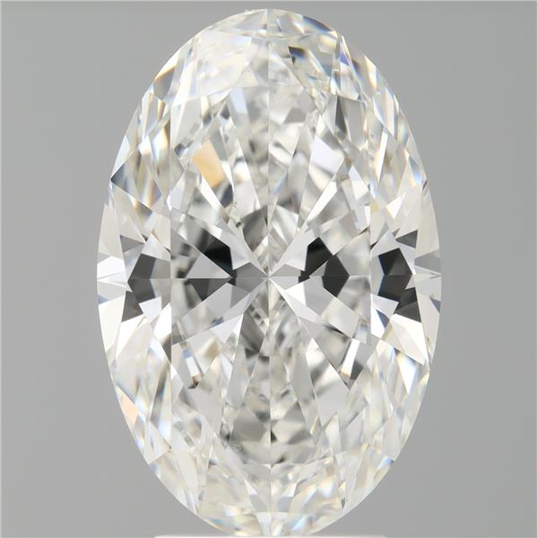 4.02 ct. oval Lab Grown Diamond front image