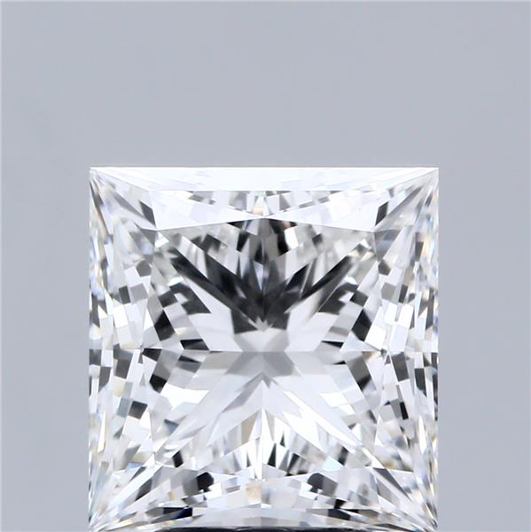 4.04 ct. princess Lab Grown Diamond front image