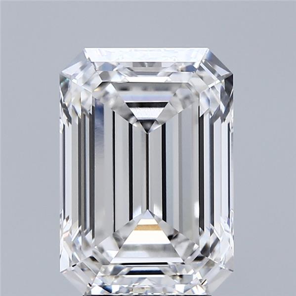 4.30 ct. emerald Lab Grown Diamond front image