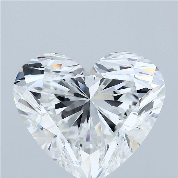 5.01 ct. heart Lab Grown Diamond front image