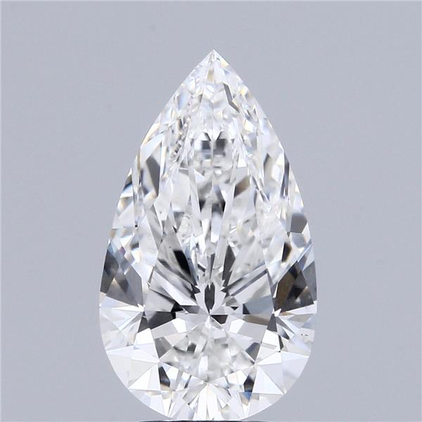4.08 ct. pear Lab Grown Diamond front image
