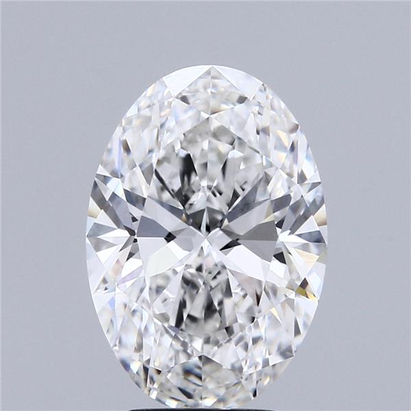4.02 ct. oval Lab Grown Diamond front image