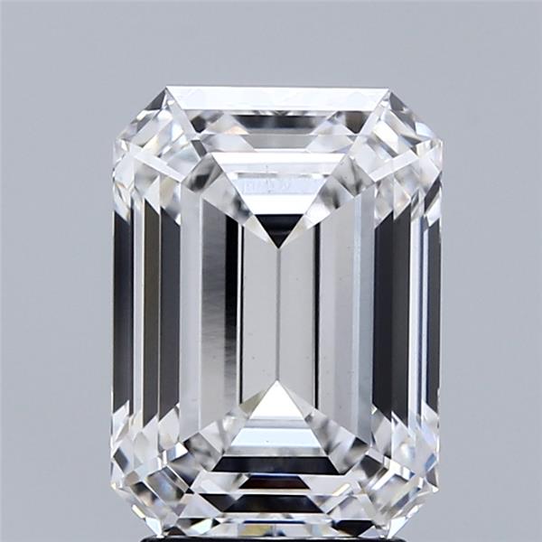 3.52 ct. emerald Lab Grown Diamond front image