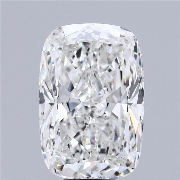 7.40 ct. cushion Lab Grown Diamond front image