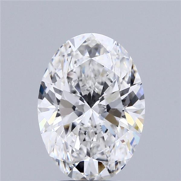3.53 ct. oval Lab Grown Diamond front image