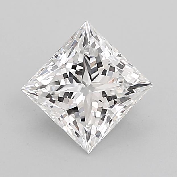 1.12 ct. princess Lab Grown Diamond front image