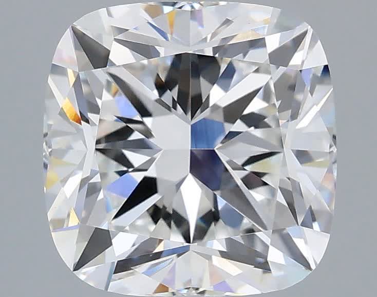 3.09 ct. cushion Lab Grown Diamond front image