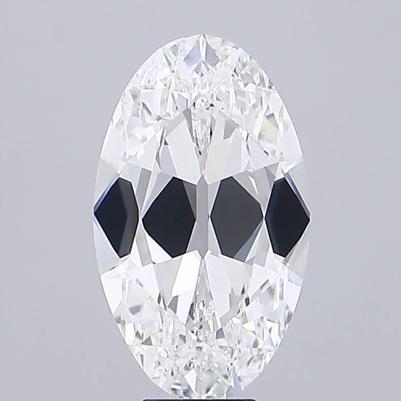 9.87 ct. oval Lab Grown Diamond front image