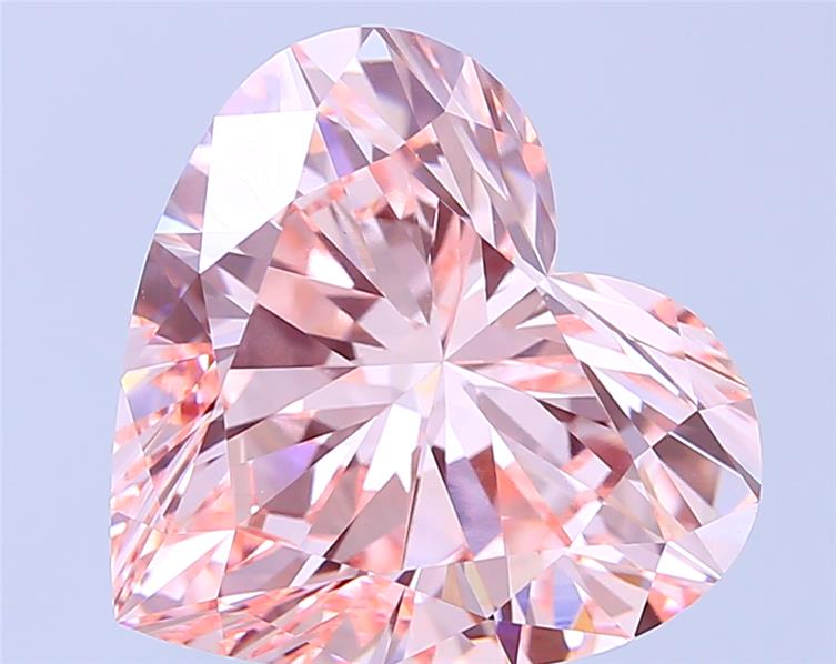 7.10 ct. heart Lab Grown Diamond front image