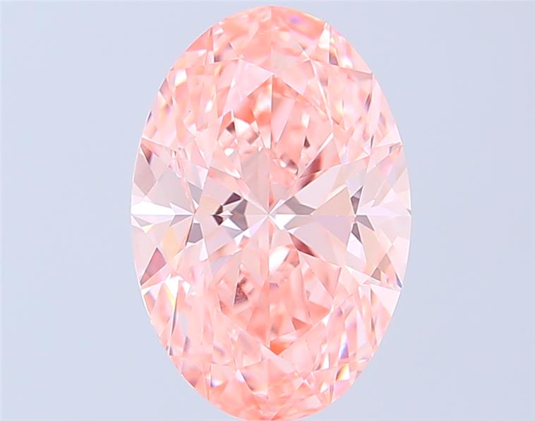 4.06 ct. oval Lab Grown Diamond front image
