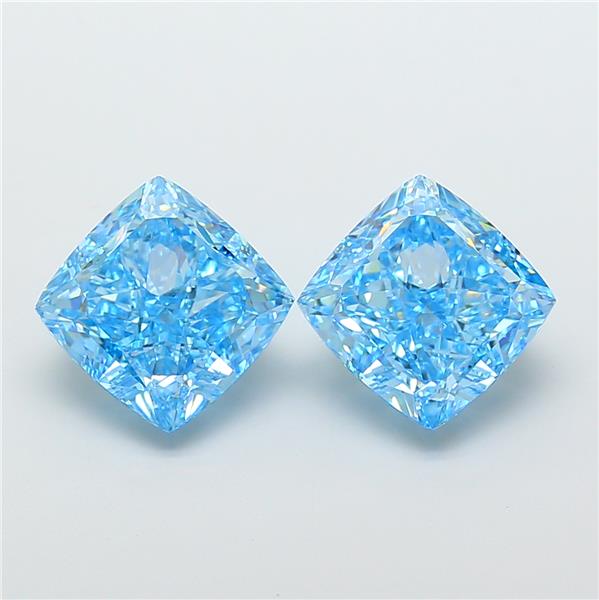 5.35 ct. cushion Lab Grown Diamond front image