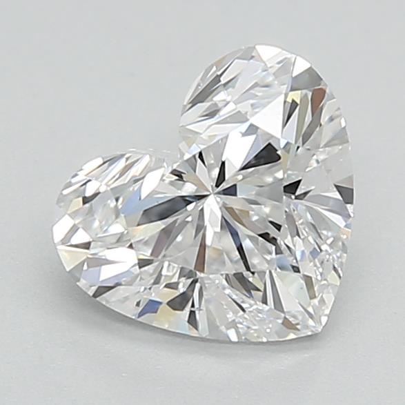 1 carat d VS2 EX Cut IGI heart diamond