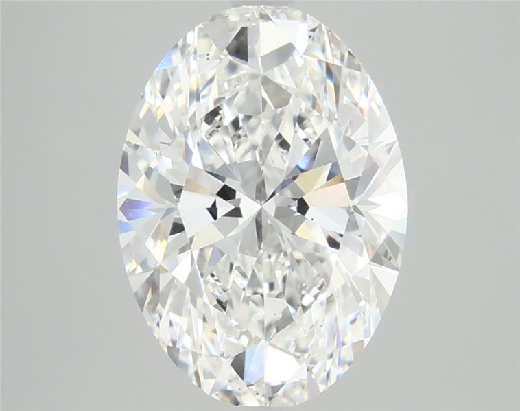 5.00 ct. oval Lab Grown Diamond front image