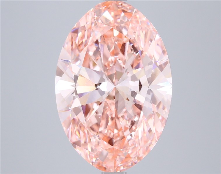 5.08 ct. oval Lab Grown Diamond front image