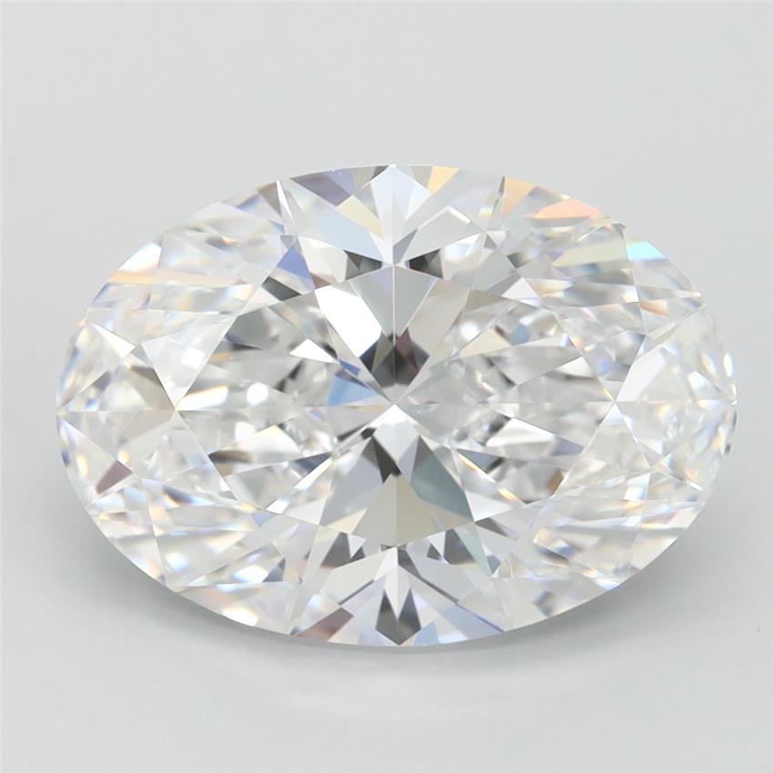 3.50 ct. oval Lab Grown Diamond front image