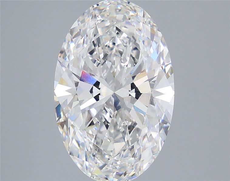 4.06 ct. oval Lab Grown Diamond front image