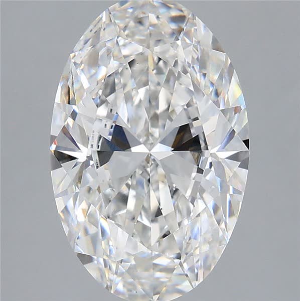 3.29 ct. oval Lab Grown Diamond front image