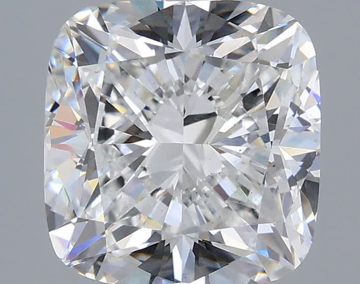 3.02 ct. cushion Lab Grown Diamond front image