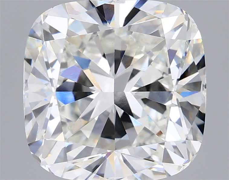 4.05 ct. cushion Lab Grown Diamond front image