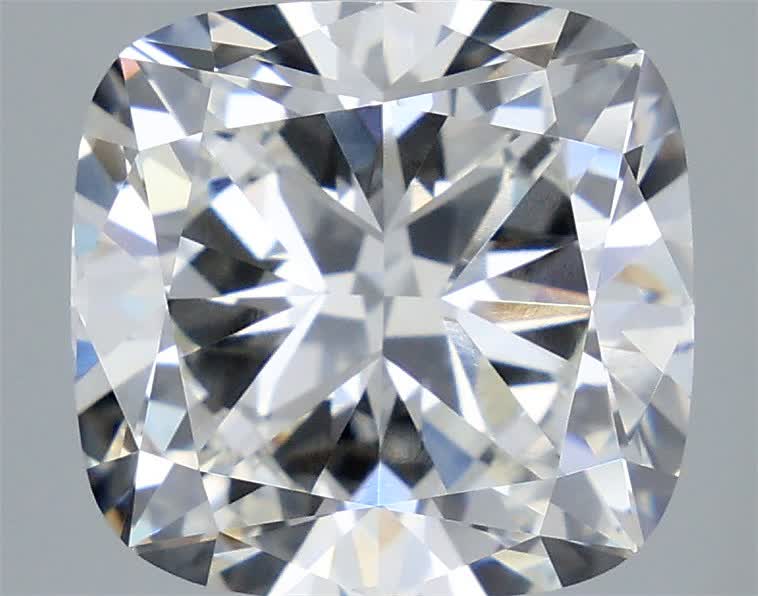 4.06 ct. cushion Lab Grown Diamond front image