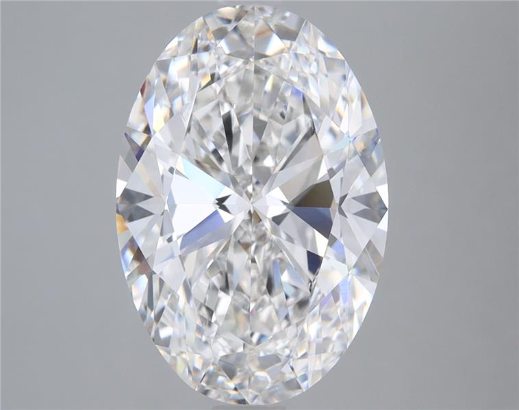 5.00 ct. oval Lab Grown Diamond front image