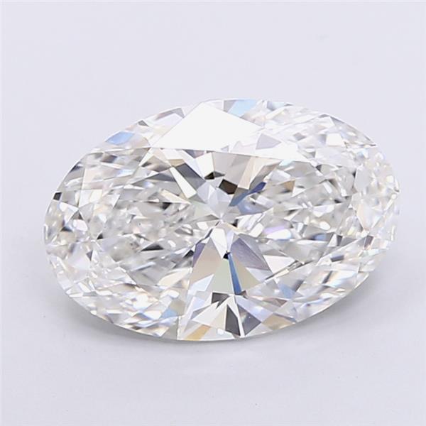 4.01 ct. oval Lab Grown Diamond front image