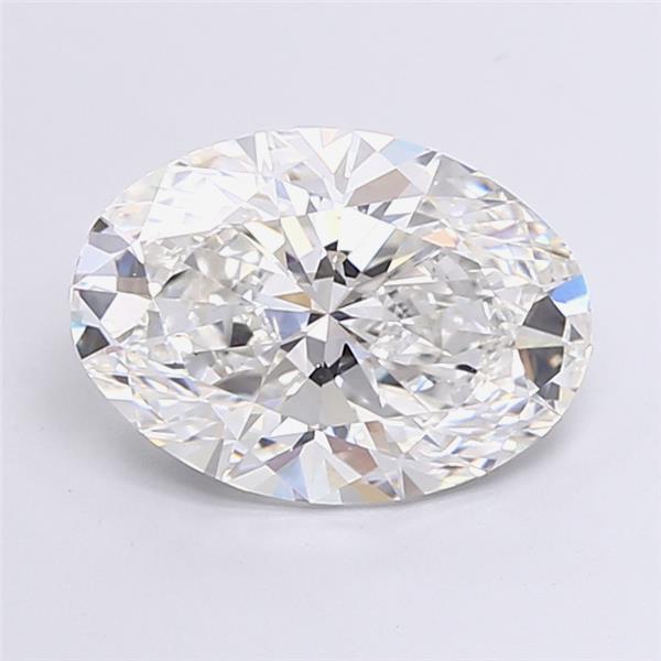 4.05 ct. oval Lab Grown Diamond front image