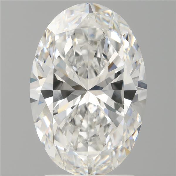 2.60 ct. oval Lab Grown Diamond front image