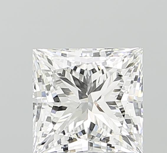 1.56 ct. princess Lab Grown Diamond front image